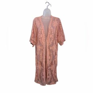 Elegant Lace Kimono/Cover Up